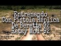Entrenando con Pistola Traumatica Retay MOD 92  9x22 P.A | P.A Gun Club