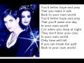 Shakespear's sister - Stay (LYRICS and PICTURES)