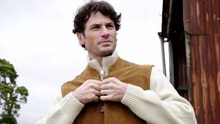 TROY London - Men's Suede Gilet screenshot 3