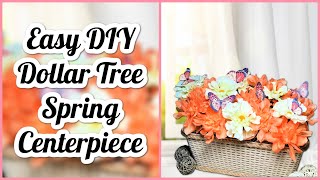 Easy DIY Dollar Tree Spring Centerpiece | Dollar Tree DIYs | Crafting On A Budget For 2021 Easy DIY Dollar Tree Spring Centerpiece | Dollar Tree DIYs | Crafting On A Budget For 2021