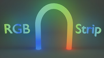 How to create an RGB strip in Blender?
