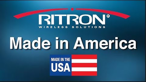 Ritron - Made in America