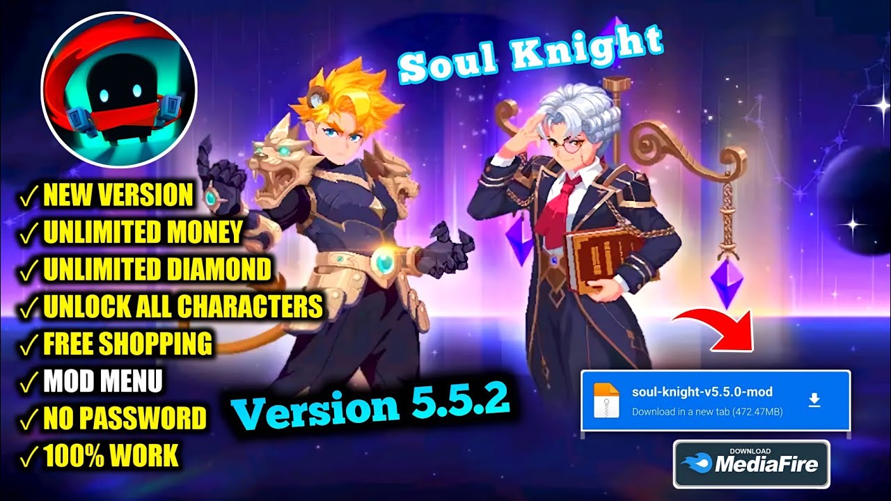 Download Saga Knight MOD APK 1.2.2 (Menu/Free In-app Purchase/No Skill  CD/Ads)