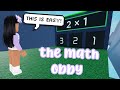 I COMPLETED IT! | Roblox Math Obby