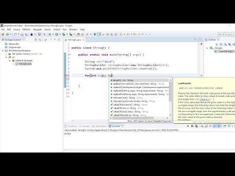 String Reverse in Java