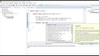 String Reverse in Java