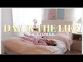 day in the life of a lazy gym girl vlog | Upperbody workout, current makeup faves 