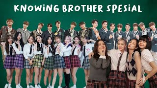 Knowing brother - Blackpink BTS Twice Exo