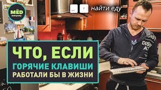 Что, если горячие клавиши работали бы в жизни?