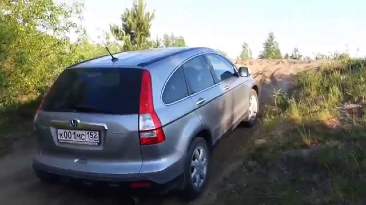 Honda CR-V off road - YouTube