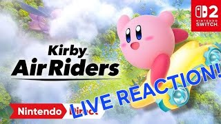 Kirby Air Riders LIVE REACTION!