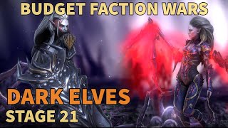 Dark Elves Stage 21 | Budget Faction Wars | Raid Shadow Legends