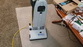 Nilfisk Advance PowerOne 12 (Lindhaus) Vacuuming Living Room & First Impressions
