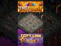 🔥 TH17 HYBRID BASE 2026 🔥 Anti 3 Star + Loot Protection Base | Clash of Clans #shorts