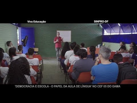 CENTRO DE ENSINO FUNDAMENTAL 05 DO GAMA no PROGRAMA ALTERNATIVO DO SBT (02/02/19)