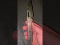 Tarcus Folding Pocket Knife 8 inches D2 Steel DLC Blade Red Carbon Fiber Handle