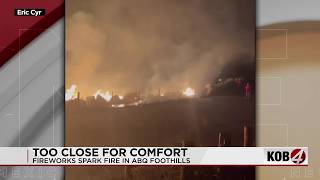 'We were worried:' Fireworks to blame for Fourth of July fire in Foothills