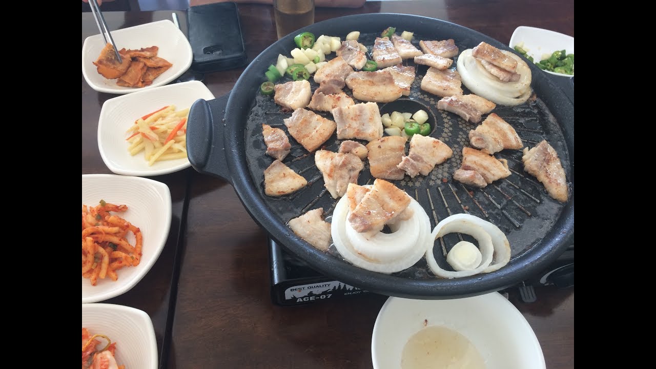 CÓMO COMER COMIDA COREANA (5) SAMGYUPSAL