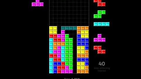 [Jstris] Sprint (40L), 24.903s