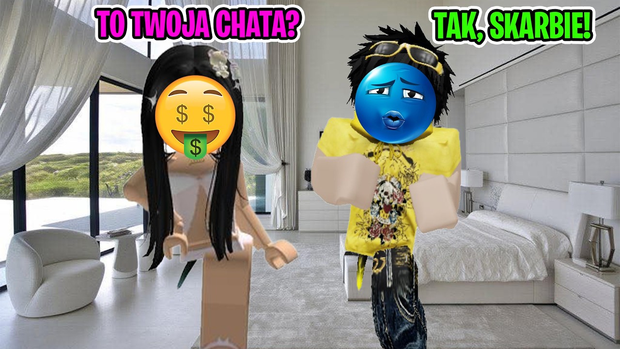 Historyjka roblox - udaję milionera aby poderwać pick me girl!