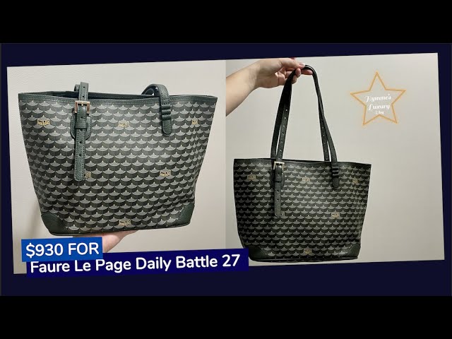 FAURÉ LE PAGE Daily Battle Tote: What's in my Bag + 1 Year-Review