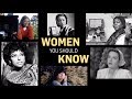TCM Tribute for International Women's Day - Women You Should Know 2019