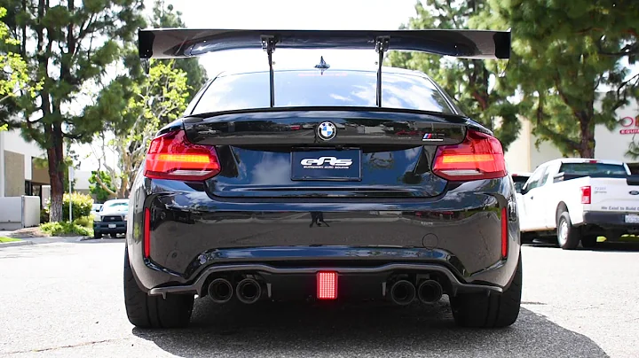 2020 BMW M2 Competition - Remus Exhaust, Active Autowerke Midpipe, VRSF Downpipe - Exhaust Clip