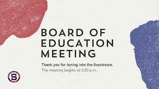Board of Education Work Session February 25, 2026