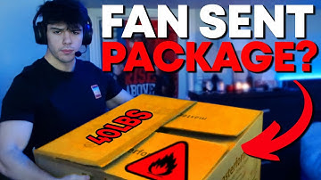 one of my viewers sent me a package...