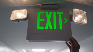Testing EXIT Signs With Emergency Lights #5