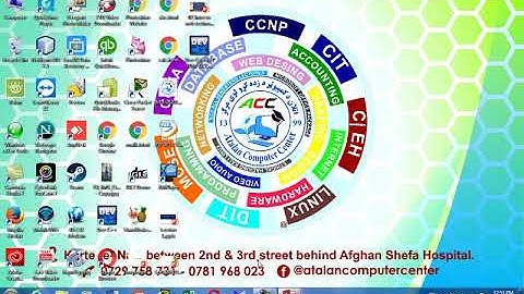 Lesson#27 events in msaccess in pashto by Abdullah Sorush