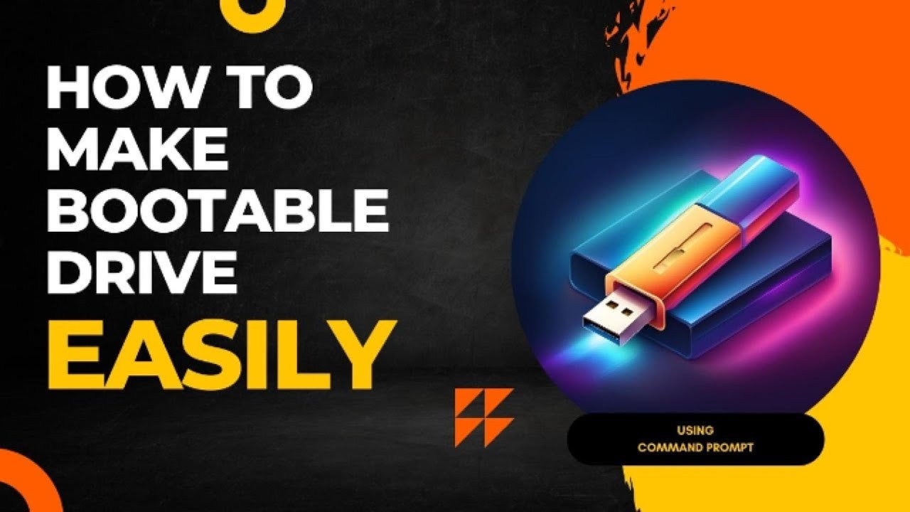 How to Generate a Bootable USB Drive Using Command Prompt | No Software ...