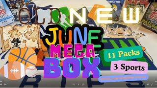 The OldNew Mega Box - Retro and Current Sports Card Packs For June