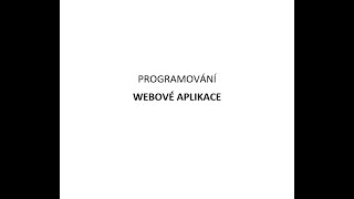 Maturita #49 - Webové aplikace screenshot 5