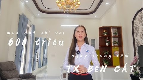 Nhà ở dành cho công nhân, tx bến cát, từ 600 triệu,