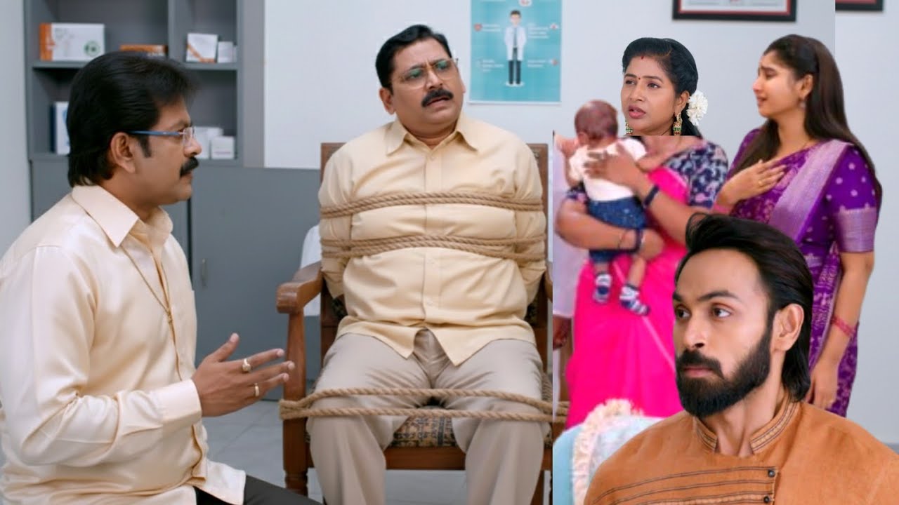  రాజ్ కావ్యప్లాన్ సూపర్ డాక్టర్ని  బెదిరిస్తూతులసికి అ.దొ మినిస్టర్