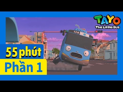 Tayo Phần1 Tập1-5 biên soạn l Tayo xe buýt bé nhỏ l Phim hoạt hình cho trẻ em