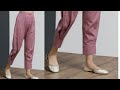 Easy designer woman paint trouser cutting and stitching| jeans pant design