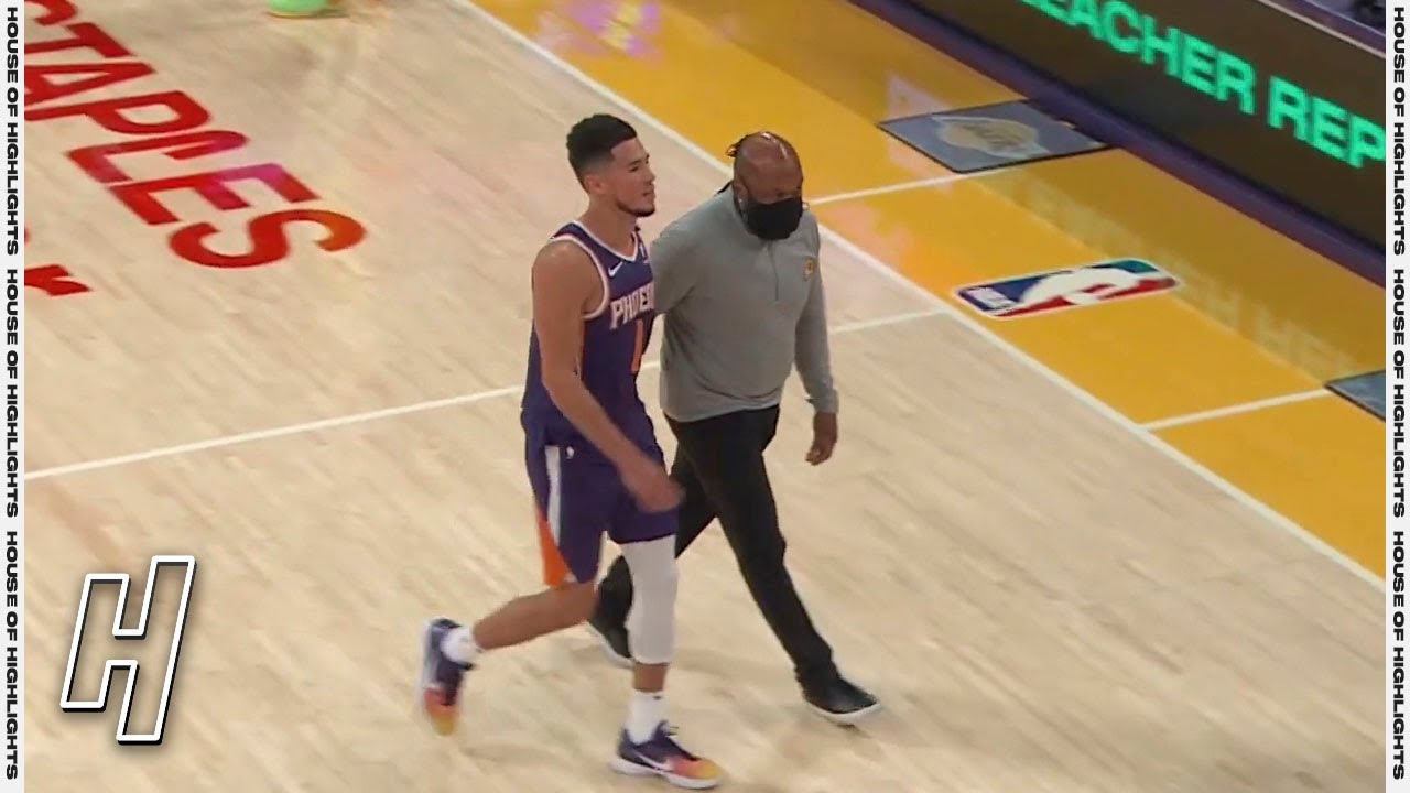 Suns G Devin Booker 'couldn't believe' Tuesday's ejection vs. Lakers