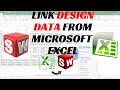 Linking data from microsoft excel to a solidworks model  sigent technologies