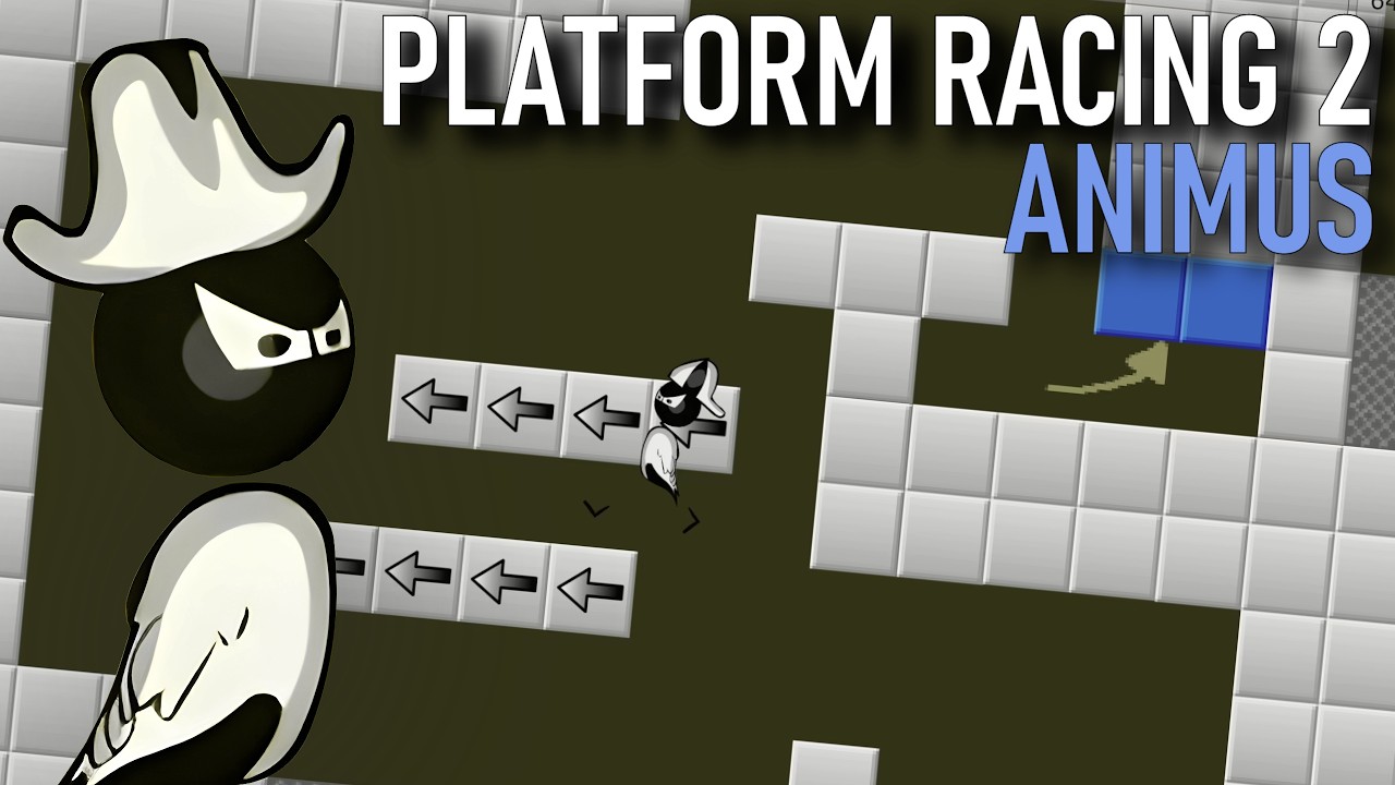 Platform Racing 2 - Animus By Swans [2K, 60FPS] - YouTube