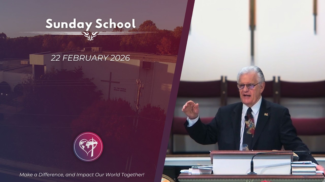 Sunday School - 22 February 2026 - CBC Service