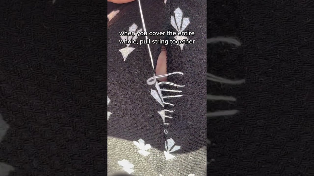 How To Sew An Invisible Stitch Sewing Hacks Quick Tip Fashiondesigner Fashionhacks