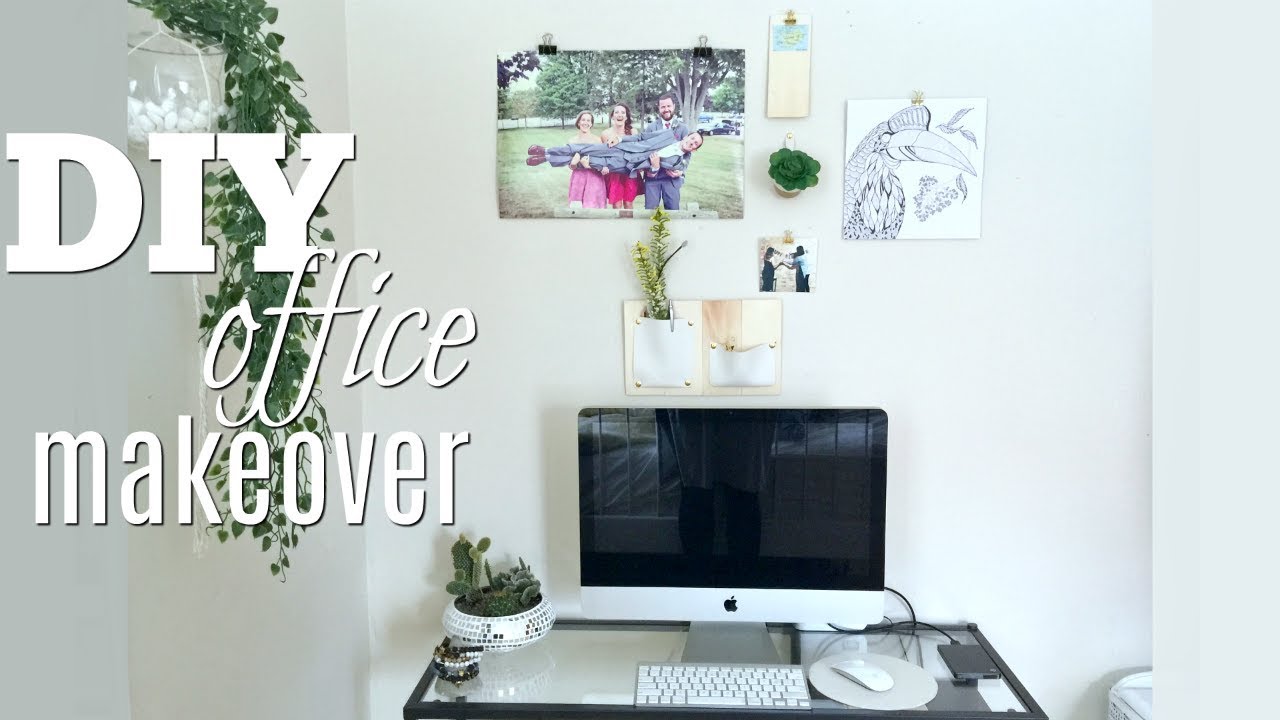 DIY Office Makeover YouTube