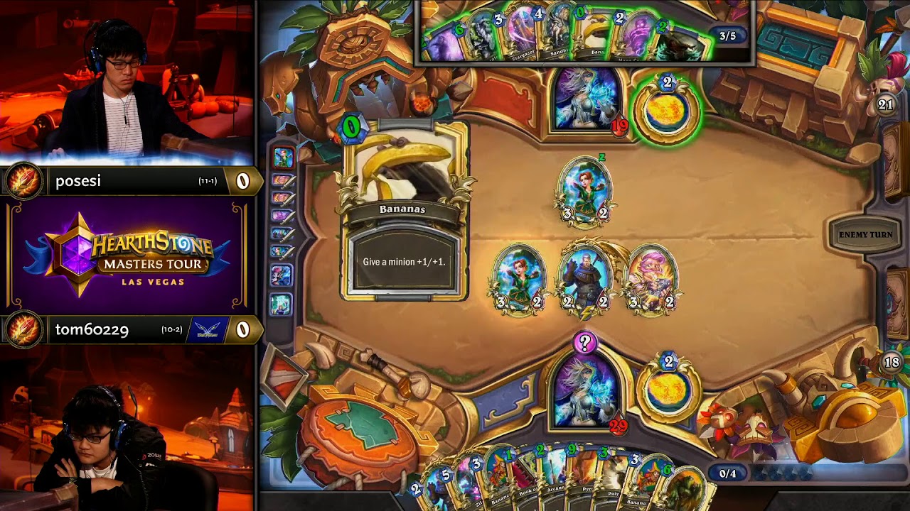 Posesi posesi vs. tom60229 – Top 8 Group A Winners – Hearthstone Masters Tour ...