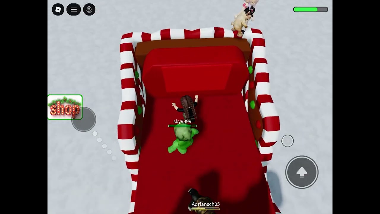 Sleigh ride to North Pole Roblox