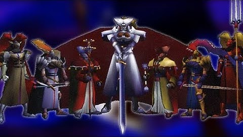 Knights of the Round Summon Final Fantasy VII