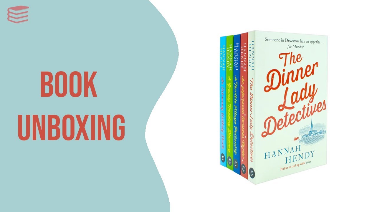 The Dinner Lady Detectives Collection 5 Books Set By Hannah Hendy - Book Unboxing