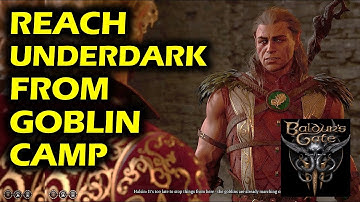 How to Reach Underdark from Goblin Camp (Temple of Selune) | Baldur