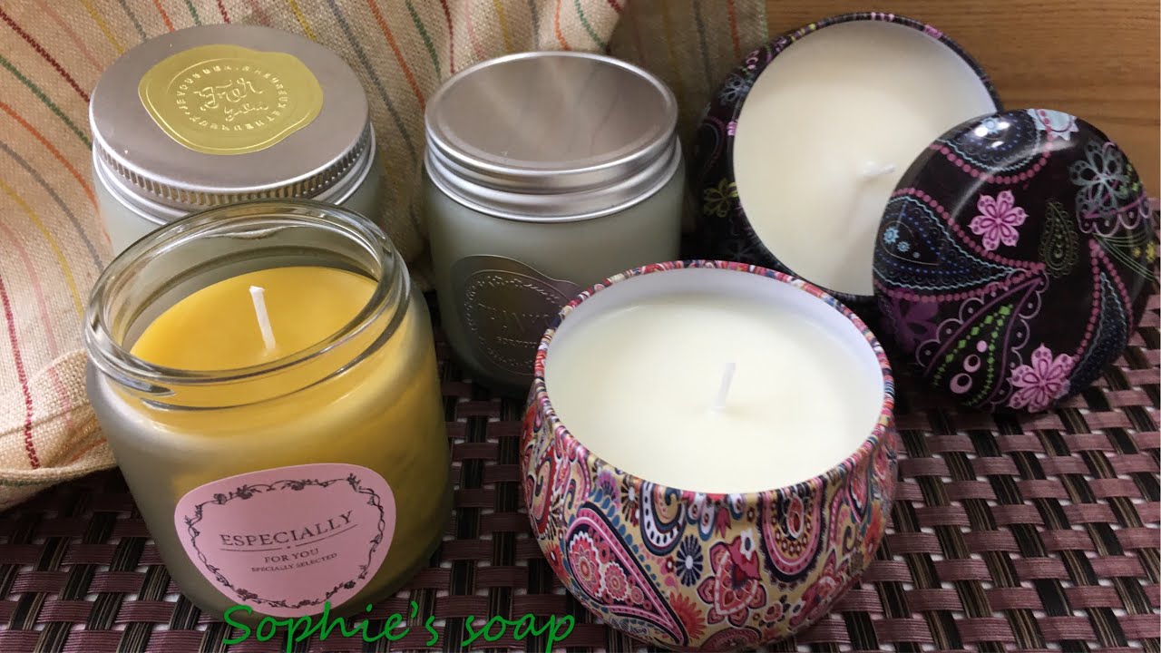 大豆蠟X蜂蠟 香氛蠟燭瓶｜Sophie Yi Handmade Soap